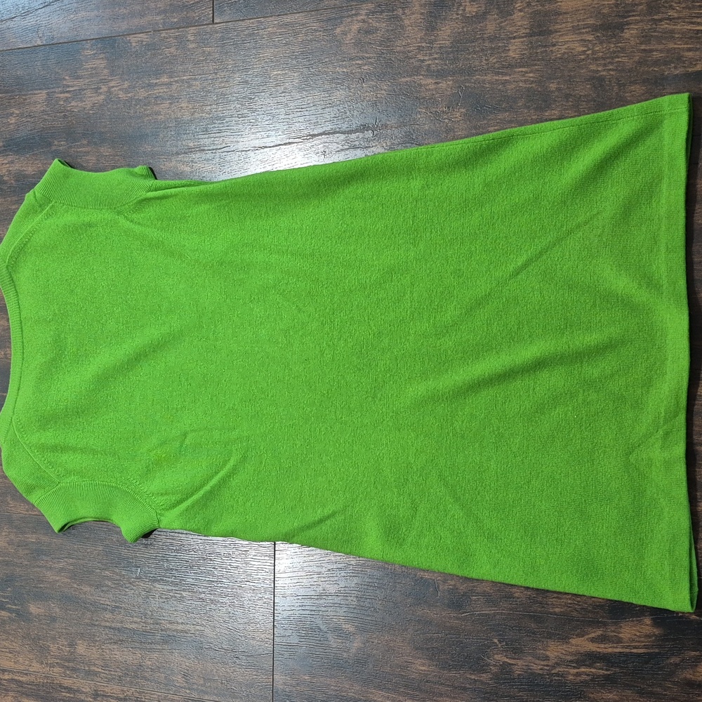 60s Ballantyne BONNIE CASHIN cashmere Sweater Dress XS/S Vintage I.Magnin Sheath - Picture 2 of 9